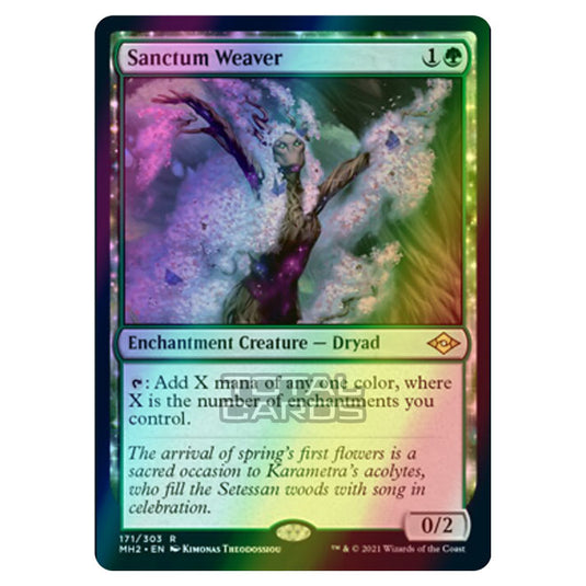 Magic The Gathering - Modern Horizons 2 - Sanctum Weaver - 171/303 (Foil)