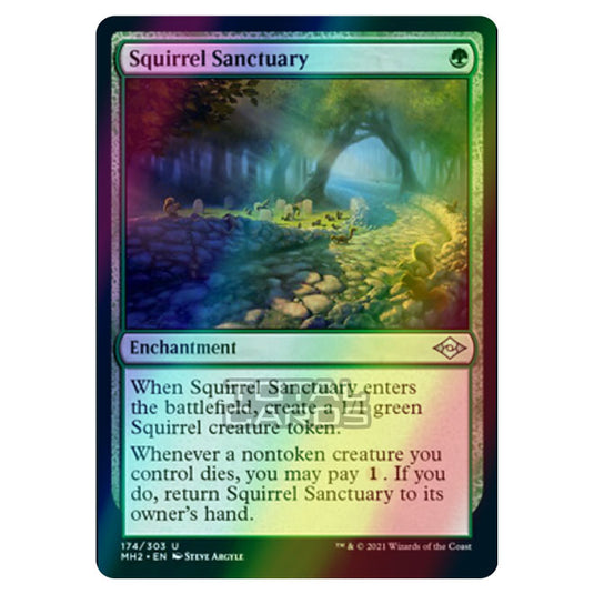 Magic The Gathering - Modern Horizons 2 - Squirrel Sanctuary - 174/303 (Foil)