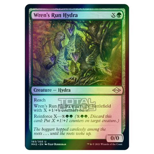 Magic The Gathering - Modern Horizons 2 - Wren's Run Hydra - 183/303 (Foil)