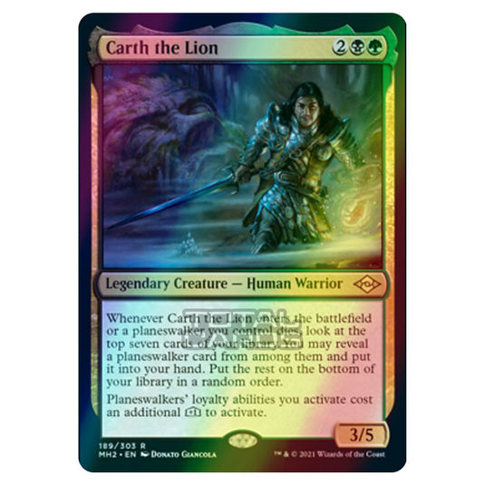 Magic The Gathering - Modern Horizons 2 - Carth the Lion - 189/303 (Foil)