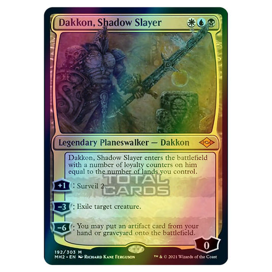 Magic The Gathering - Modern Horizons 2 - Dakkon, Shadow Slayer - 192/303 (Foil)