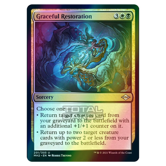 Magic The Gathering - Modern Horizons 2 - Graceful Restoration - 201/303 (Foil)