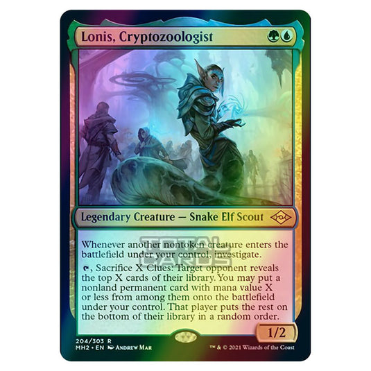 Magic The Gathering - Modern Horizons 2 - Lonis, Cryptozoologist - 204/303 (Foil)