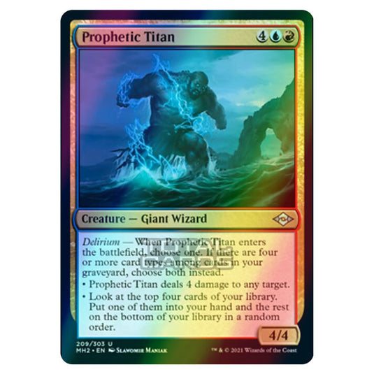 Magic The Gathering - Modern Horizons 2 - Prophetic Titan - 209/303 (Foil)