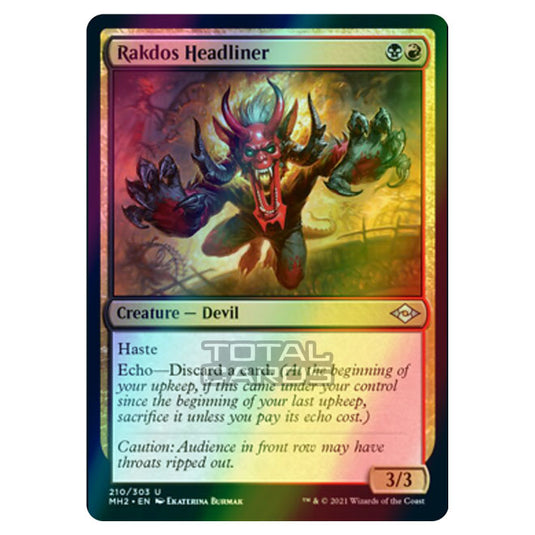 Magic The Gathering - Modern Horizons 2 - Rakdos Headliner - 210/303 (Foil)