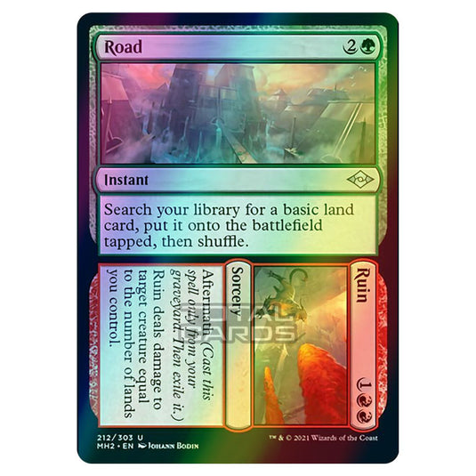 Magic The Gathering - Modern Horizons 2 - Road // Ruin - 212/303 (Foil)