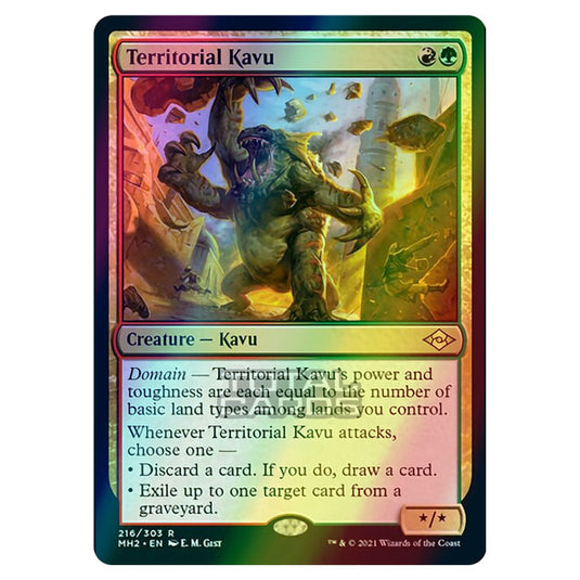 Magic The Gathering - Modern Horizons 2 - Territorial Kavu - 216/303 (Foil)