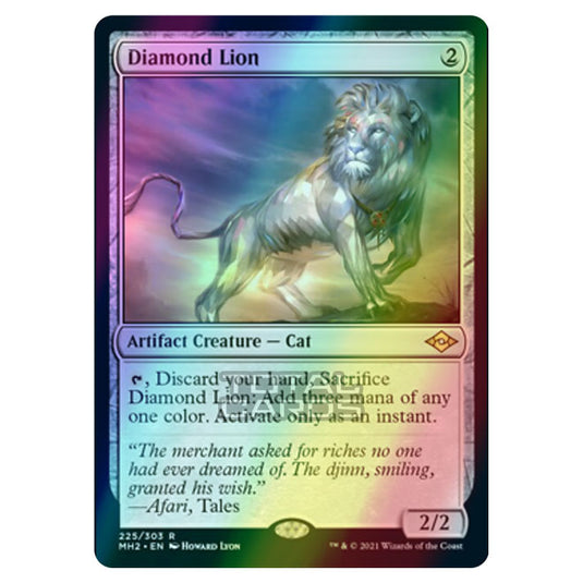 Magic The Gathering - Modern Horizons 2 - Diamond Lion - 225/303 (Foil)