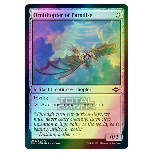 Magic The Gathering - Modern Horizons 2 - Ornithopter of Paradise - 232/303 (Foil)