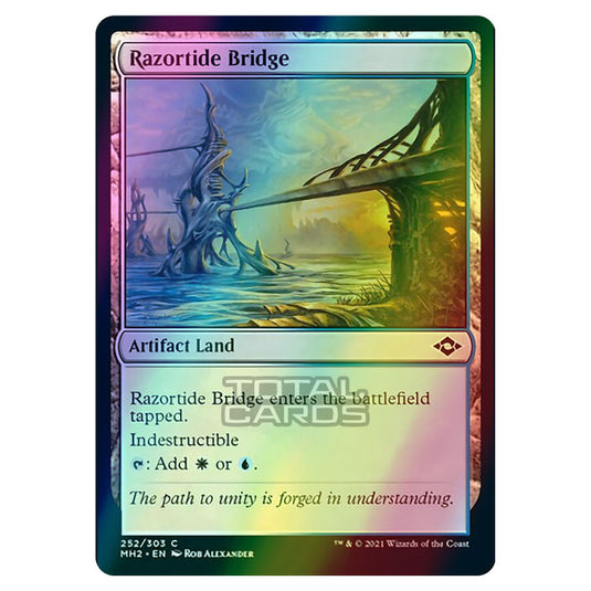 Magic The Gathering - Modern Horizons 2 - Razortide Bridge - 252/303 (Foil)