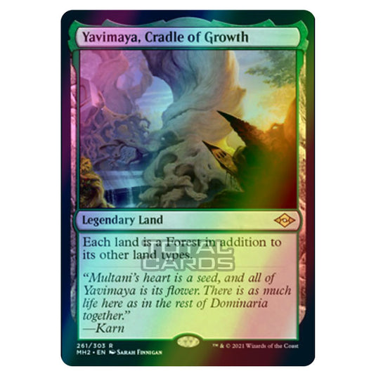 Magic The Gathering - Modern Horizons 2 - Yavimaya, Cradle of Growth - 261/303 (Foil)