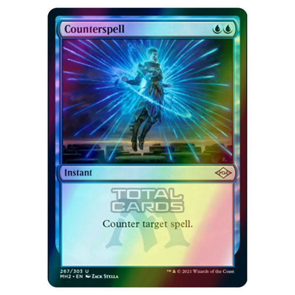 Magic The Gathering - Modern Horizons 2 - Counterspell - 267/303 (Etch Magic The Gathering - Modern Horizons 2 - Counterspell - 267/303 (Etch