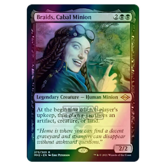 Magic The Gathering - Modern Horizons 2 - Braids, Cabal Minion - 273/303 (Etched Foil)