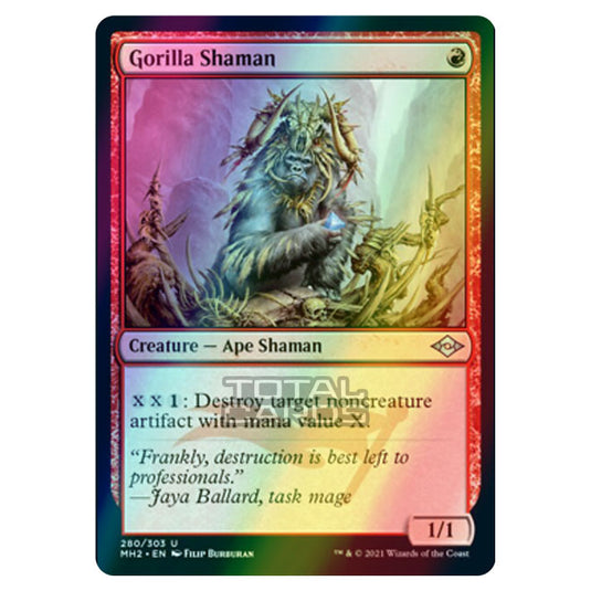 Magic The Gathering - Modern Horizons 2 - Gorilla Shaman - 280/303 (Foil)