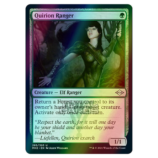 Magic The Gathering - Modern Horizons 2 - Quirion Ranger - 285/303 (Foil)