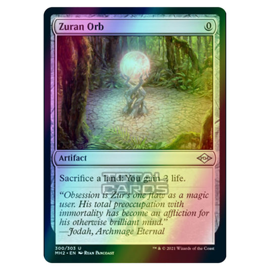 Magic The Gathering - Modern Horizons 2 - Zuran Orb - 300/303 (Etched Foil)