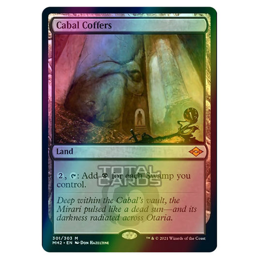 Magic The Gathering - Modern Horizons 2 - Cabal Coffers - 301/303 (Etched Foil)