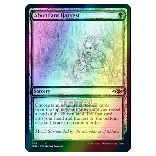 Magic The Gathering - Modern Horizons 2 - Abundant Harvest - 354/303 (Foil)