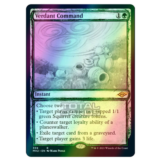 Magic The Gathering - Modern Horizons 2 - Verdant Command - 359/303 (Foil)