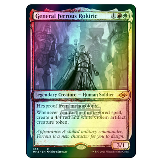 Magic The Gathering - Modern Horizons 2 - General Ferrous Rokiric - 366/303 (Foil)