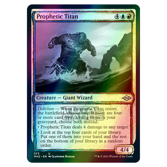 Magic The Gathering - Modern Horizons 2 - Prophetic Titan - 373/303 (Foil)