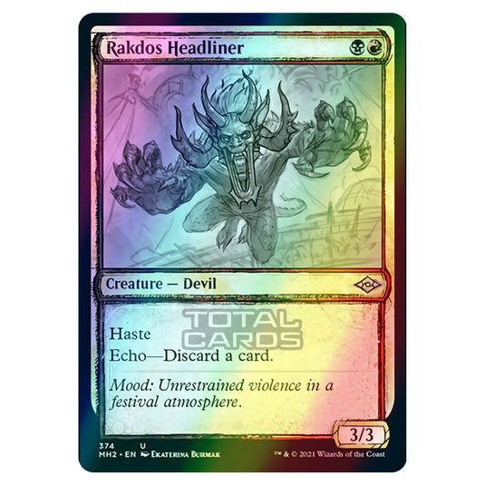 Magic The Gathering - Modern Horizons 2 - Rakdos Headliner - 374/303 (Foil)