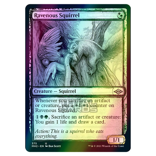 Magic The Gathering - Modern Horizons 2 - Ravenous Squirrel - 375/303 (Foil)