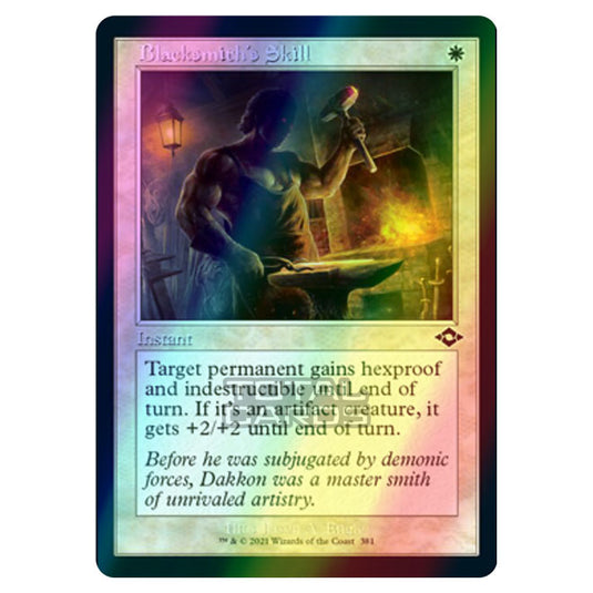 Magic The Gathering - Modern Horizons 2 - Blacksmith's Skill - 381/303 (Etched Foil)