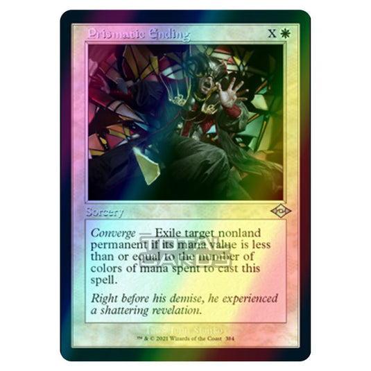 Magic The Gathering - Modern Horizons 2 - Prismatic Ending - 384/303 (Etched Foil)