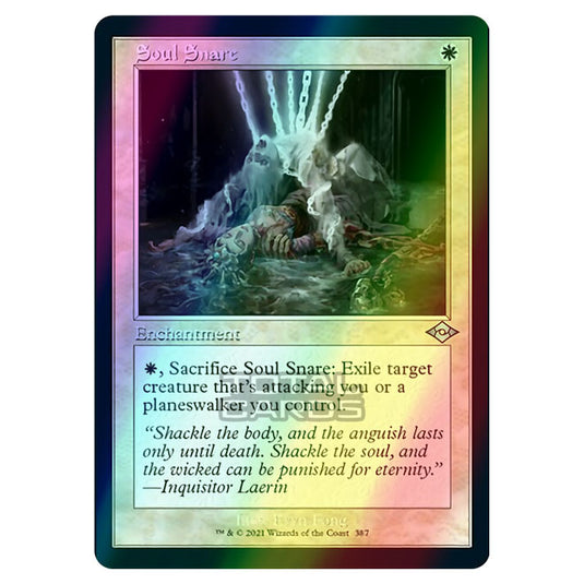 Magic The Gathering - Modern Horizons 2 - Soul Snare - 387/303 (Etched Foil)