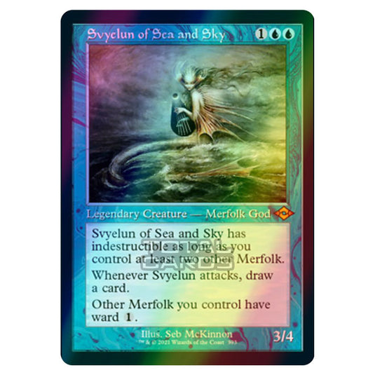 Magic The Gathering - Modern Horizons 2 - Svyelun of Sea and Sky - 393/303 (Etched Foil)