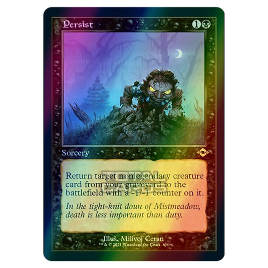Magic The Gathering - Modern Horizons 2 - Persist - 400/303 (Foil) Magic The Gathering - Modern Horizons 2 - Persist - 400/303 (Foil)