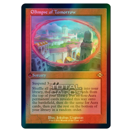 Magic The Gathering - Modern Horizons 2 - Glimpse of Tomorrow - 407/303 (Etched Foil)