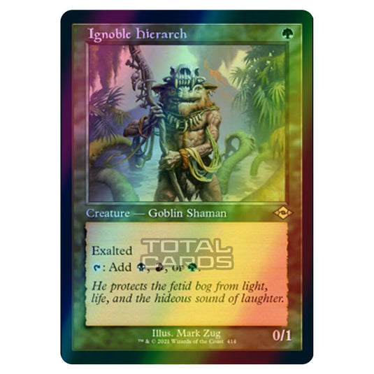 Magic The Gathering - Modern Horizons 2 - Ignoble Hierarch - 414/303 (Etched Foil)