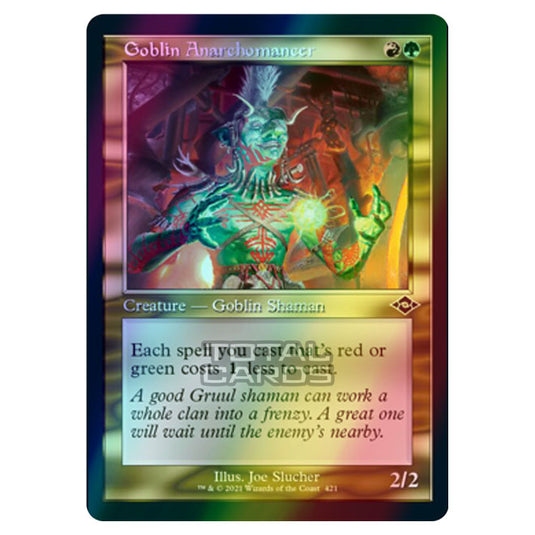 Magic The Gathering - Modern Horizons 2 - Goblin Anarchomancer - 421/303 (Etched Foil)
