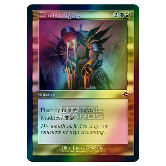 Magic The Gathering - Modern Horizons 2 - Terminal Agony - 424/303 (Etched Foil)