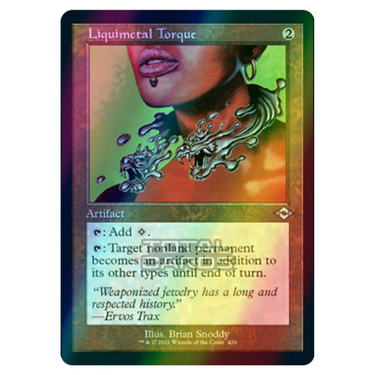 Magic The Gathering - Modern Horizons 2 - Liquimetal Torque - 428/303 (Foil)