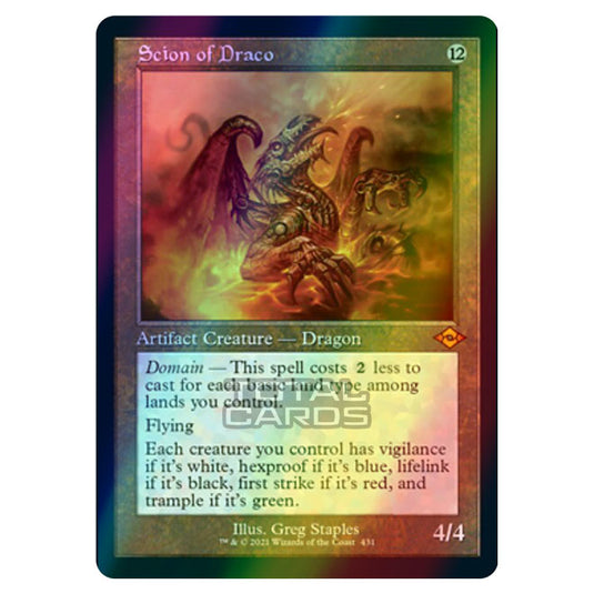 Magic The Gathering - Modern Horizons 2 - Scion of Draco - 431/303 (Foil)