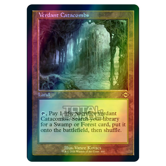 Magic The Gathering - Modern Horizons 2 - Verdant Catacombs - 440/303 (Etched Foil)
