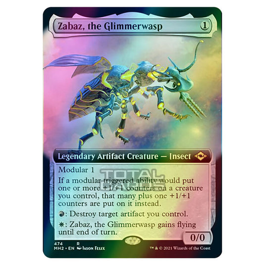 Magic The Gathering - Modern Horizons 2 - Zabaz, the Glimmerwasp - 474/303 (Foil)