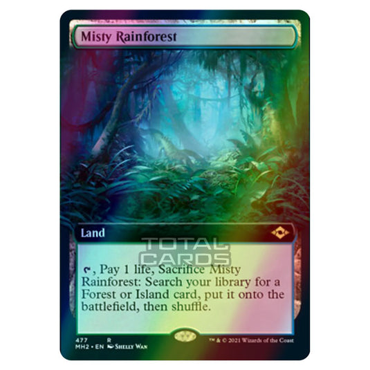 Magic The Gathering - Modern Horizons 2 - Misty Rainforest - 477/303 (Foil)