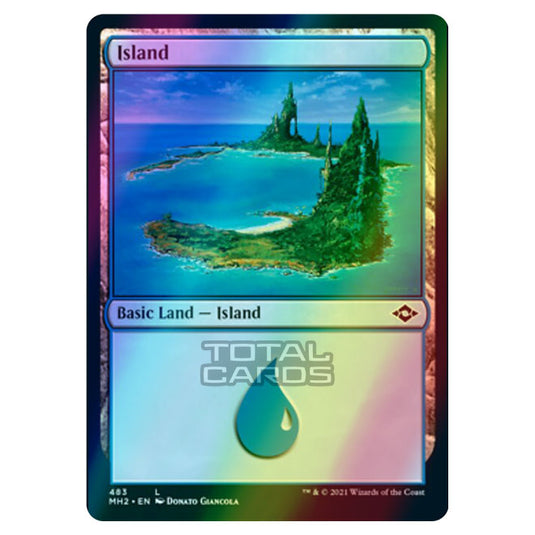 Magic The Gathering - Modern Horizons 2 - Island - 483/303 (Foil)