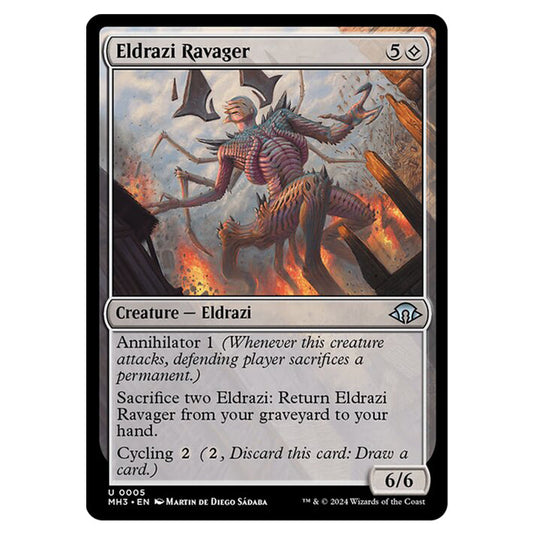 Magic The Gathering - Modern Horizons 3 - Eldrazi Ravager - 0005