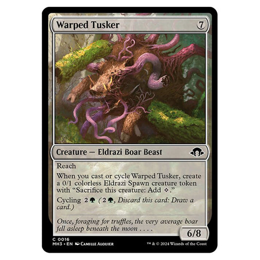 Magic The Gathering - Modern Horizons 3 - Warped Tusker - 0016