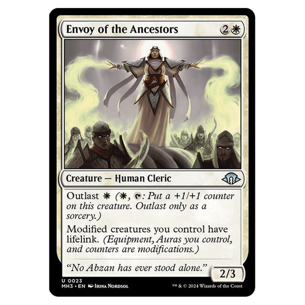 outlast cards mtg Magic The Gathering - Modern Horizons 3 - Envoy of the Ancestors