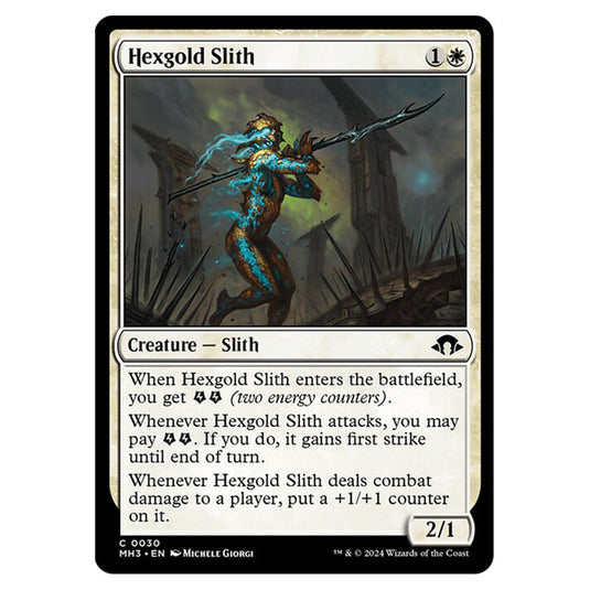 Magic The Gathering - Modern Horizons 3 - Hexgold Slith - 0030