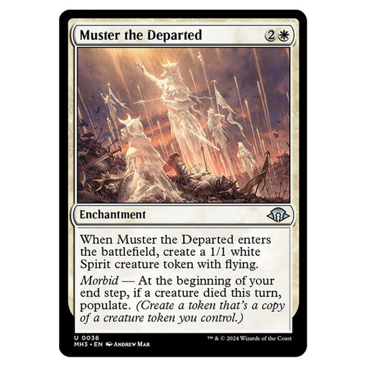 Magic The Gathering - Modern Horizons 3 - Muster the Departed - 0036