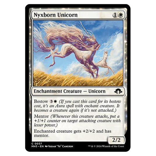 Magic The Gathering - Modern Horizons 3 - Nyxborn Unicorn - 0037