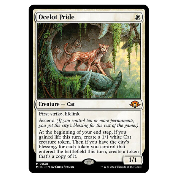 Magic The Gathering - Modern Horizons 3 - Ocelot Pride - 0038 Magic The Gathering - Modern Horizons 3 - Ocelot Pride - 0038