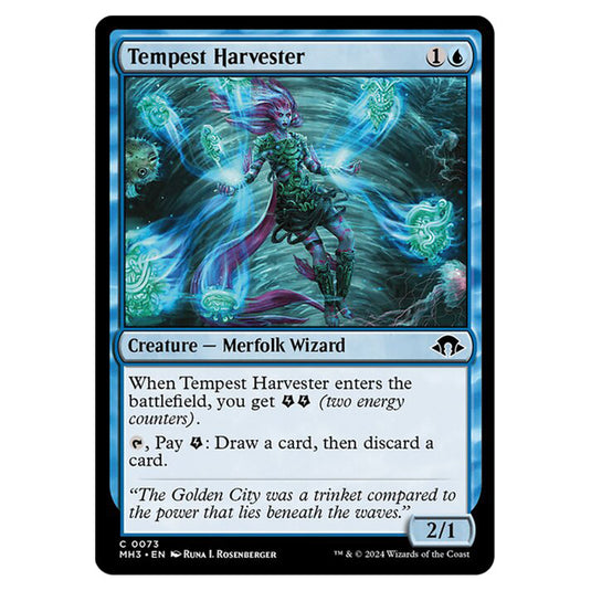 Magic The Gathering - Modern Horizons 3 - Tempest Harvester - 0073